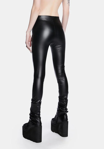 All Out Angst Vinyl Leggings