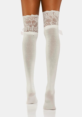 Whisper Sweet Things Thigh High Stockings