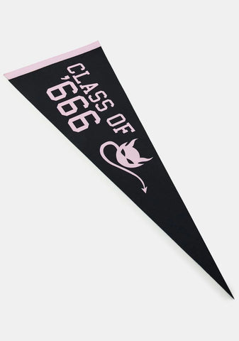 School Of Sin Wall Pennant