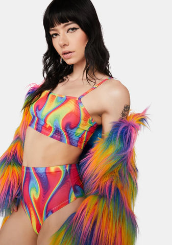 Wild Heat Hot Shorts Set