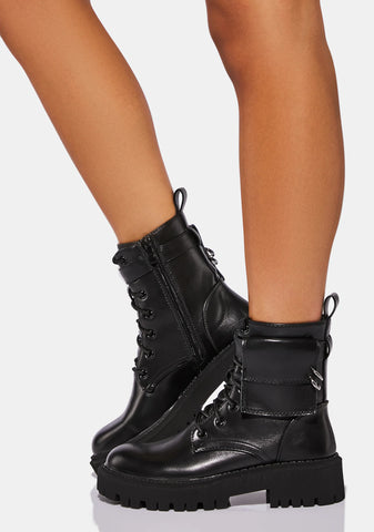 Sound Advice Combat Boots