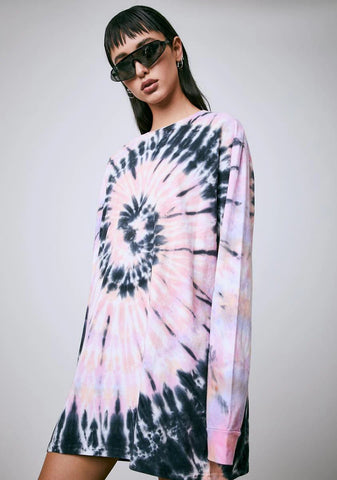 Dizzy In My Head Tie Dye Tee