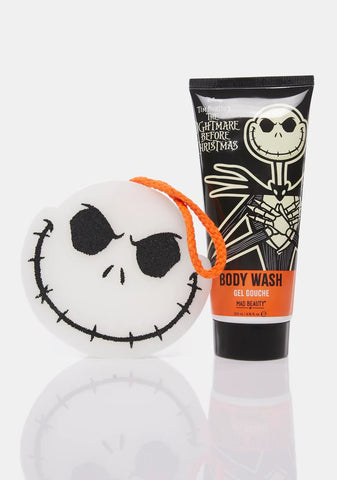 Nightmare Before Christmas Body Wash And Sponge Set
