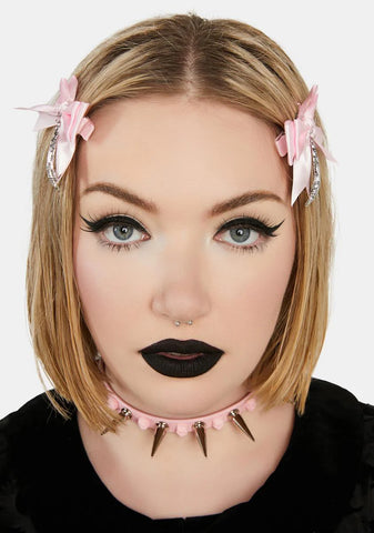 Baby Watch Out Hair Clip Set