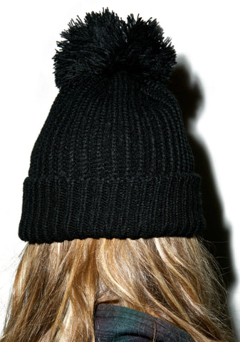 Patch Pom Beanie