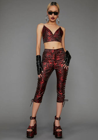 Clout Games Pedal Pusher Pants