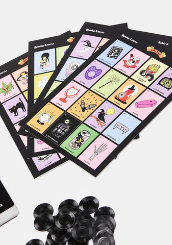 Spooky Loteria Game