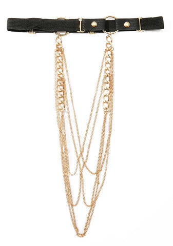 Apollonia Chain Thigh Harness
