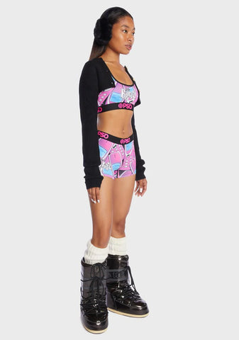 Bratz Hit My Cell Sports Bra