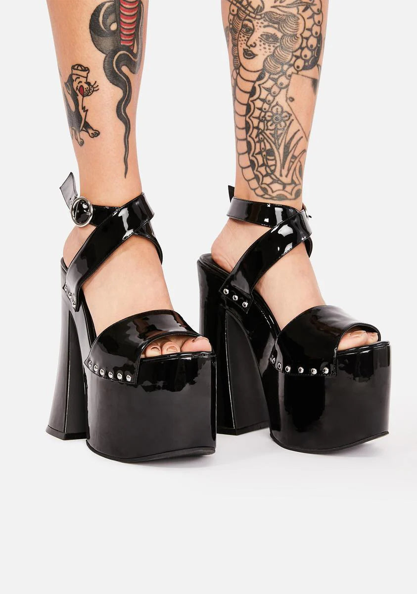 Devil's Dame Platform Heels