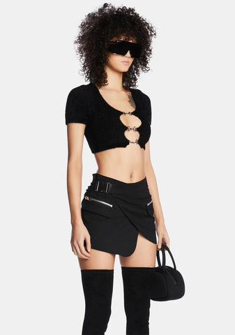 Wicked Stunner Status Cropped Sweater