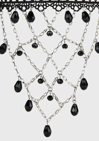 Deeply Entranced Lace Choker