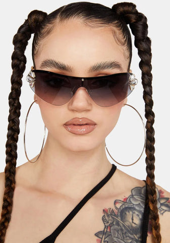 Grim Guard Your Heart Shield Sunglasses