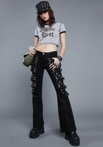 Wreak Havoc Flared Pants