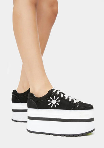 Scoring High Platform Sneakers