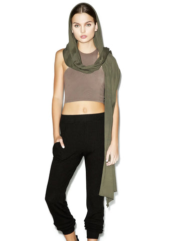 Knife Crop - Dark Gray