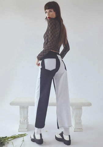 Therefore I Am Embroidered Pants