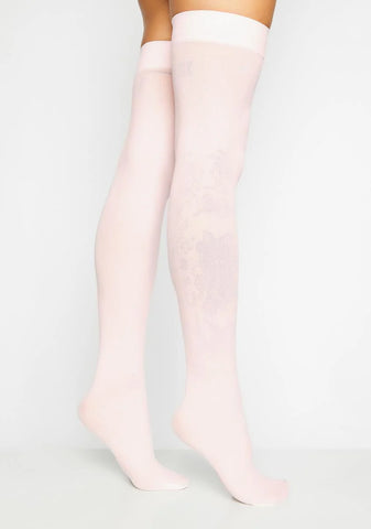Angel Of Mine Sheer Thigh Highs