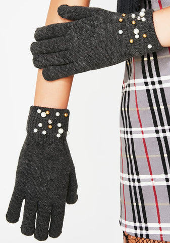 Pinkys Up Pearl Gloves