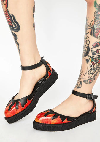TUKskin Flame Creeper Sandals