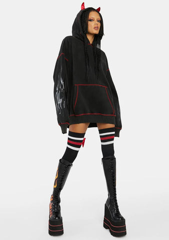 Ring Of Fire Graphic Hoodie