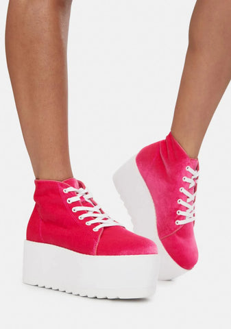 Light Pink Barletta Platform Sneaker