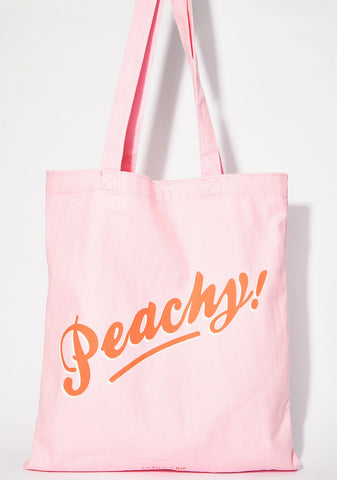 Peachy Tote Bag