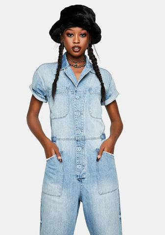 Blue Denim Grover Jumpsuit