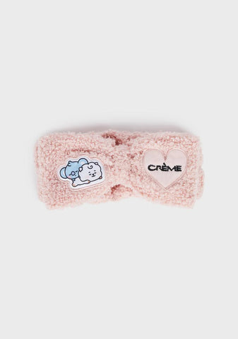 Rosy Blush BT21 Spa Teddy Headyband