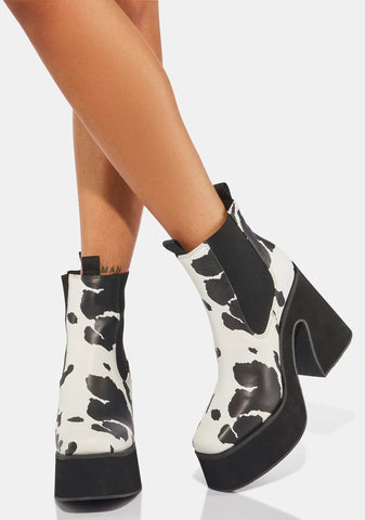 Parva Heeled Platform Boots