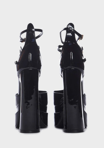 Call Me Up Platform Heels