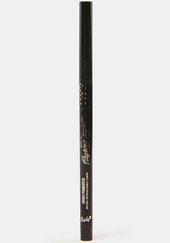 Black Micro Retractable Liner