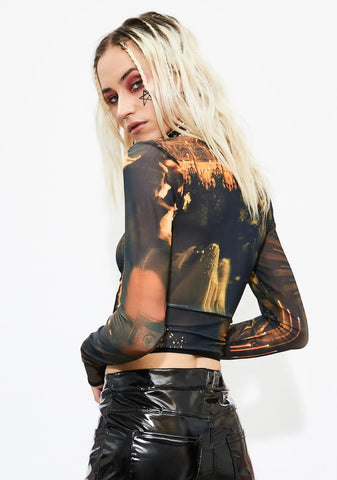 Evil Underworld Corset Top