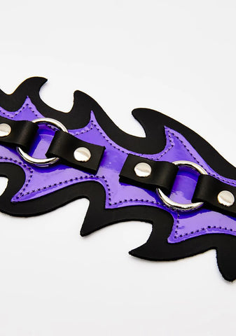 O-Ring Flame Cuff Bracelet