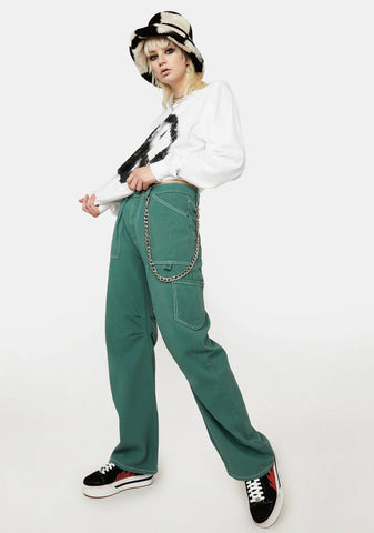 Green Miami Vice Pants