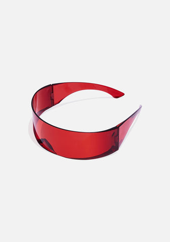 Red Shield Sunglasses
