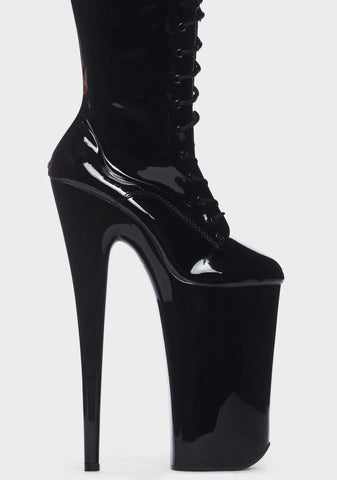 Patent Beyond-1050 Platform Boots