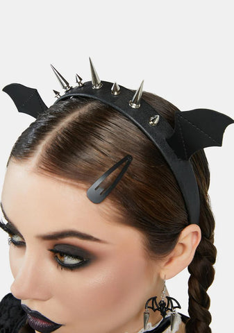 Bite Me Bat Headband