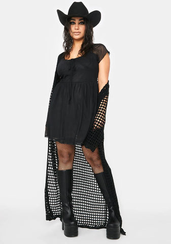 Plus Bad Idea Mini Dress