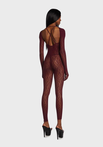 Roar In Me Fishnet Catsuit
