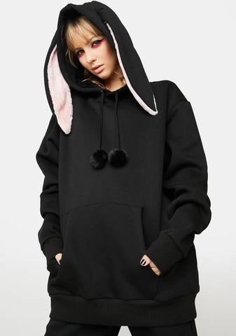 Sick Joke Bunny Ears Hoodie