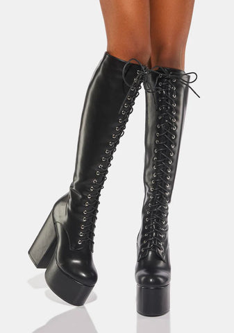 Sneaky Link Platform Boots