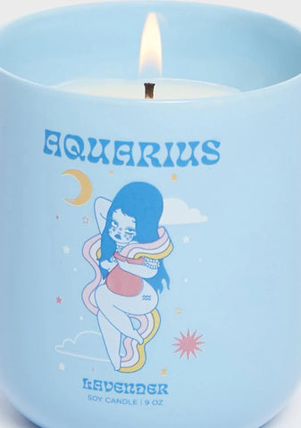 Celestial Aquarius Candle
