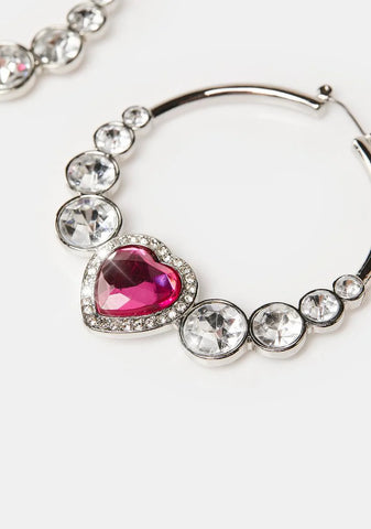 Royalty Hoop Earrings