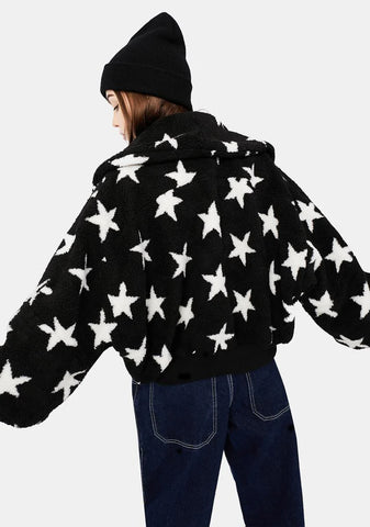 Warm Wishes Fleece Bomber Jacket