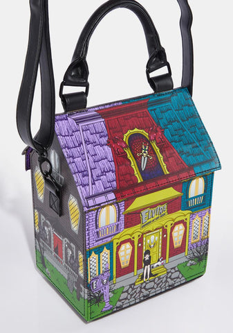 Elvira Haunted House Purse