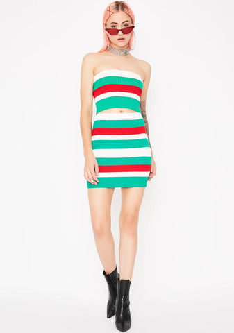 Vacation Mode Bodycon Set