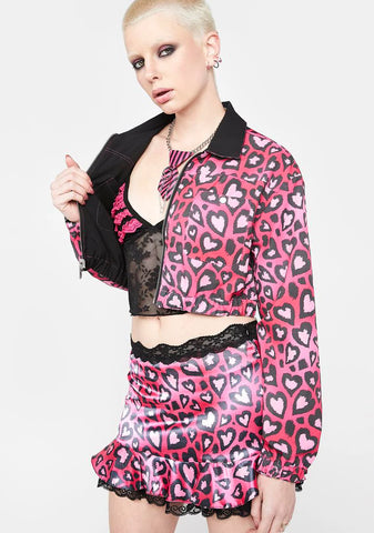 Hello Heartache Reversible Jacket