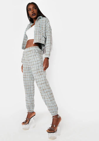 Changing The Rules Tweed Joggers