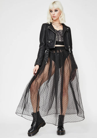 Wicked Princess Morbucks Maxi Skirt